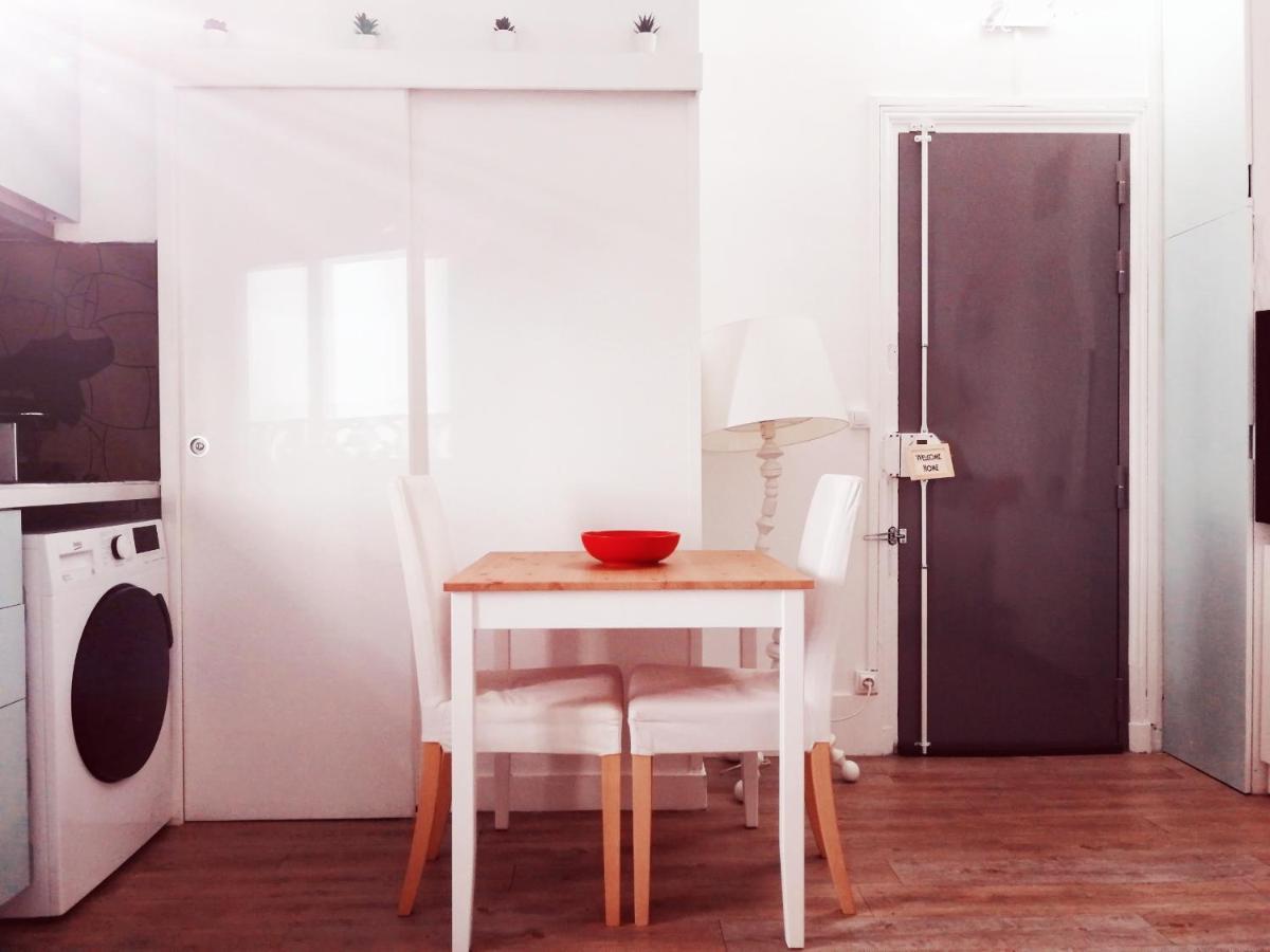 Studio dans un quartier résidentiel à Montrouge avec le métro à 2 min Exterior foto
